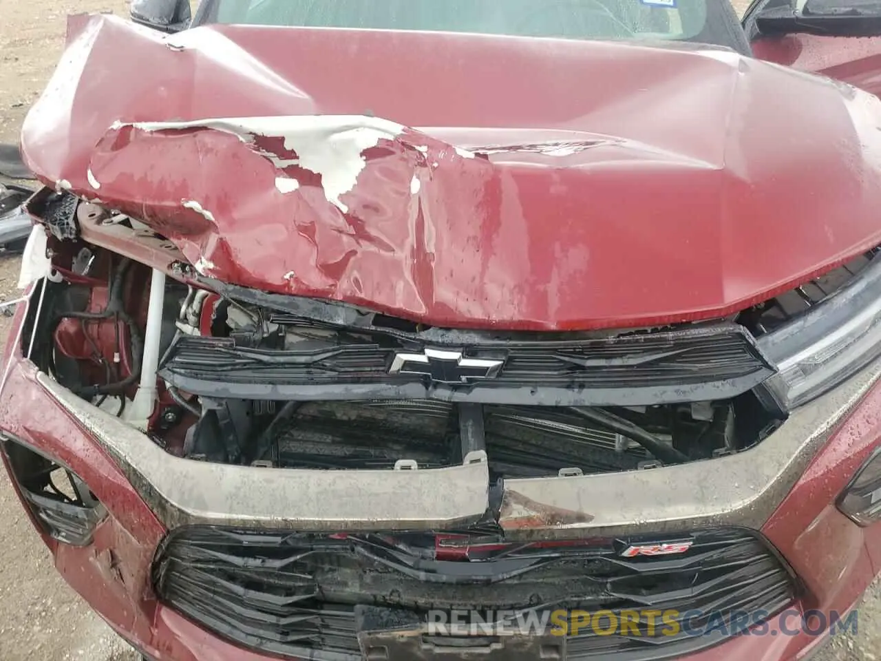 14 Photograph of a damaged car KL79MTSL7PB004613 CHEVROLET TRAILBLZR 2023