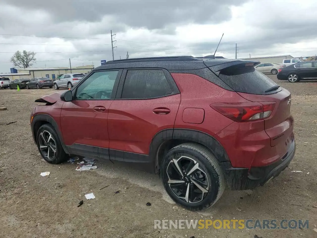 2 Photograph of a damaged car KL79MTSL7PB004613 CHEVROLET TRAILBLZR 2023