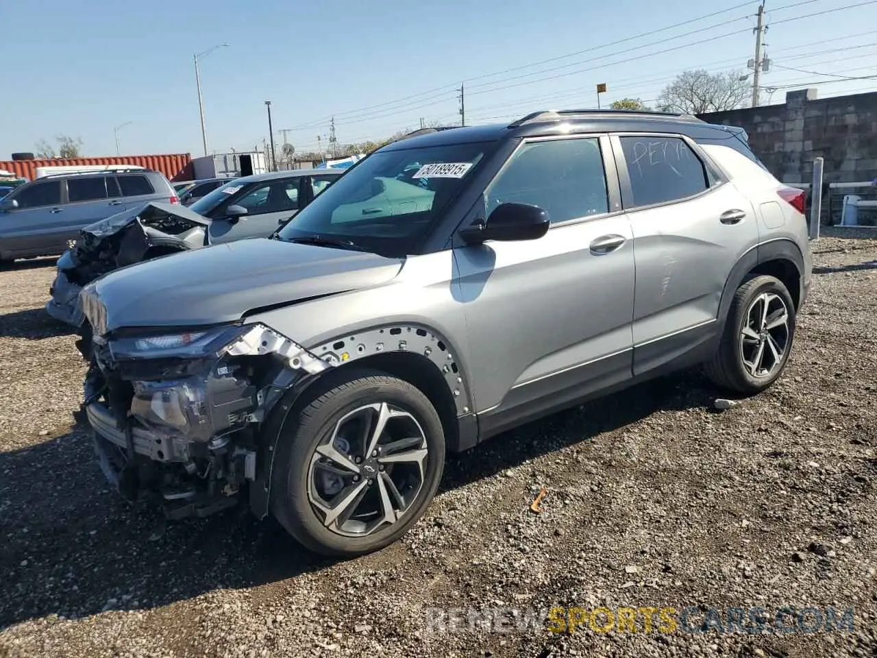 1 Photograph of a damaged car KL79MTSL7PB060325 CHEVROLET TRAILBLZR 2023