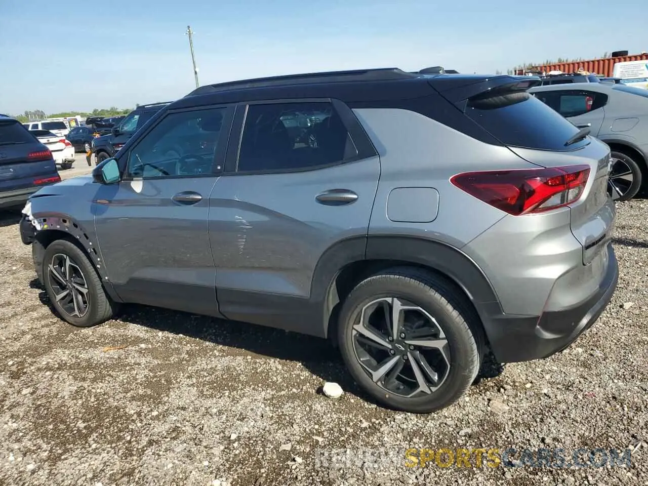 2 Photograph of a damaged car KL79MTSL7PB060325 CHEVROLET TRAILBLZR 2023