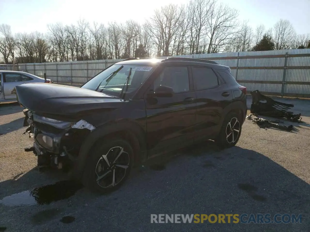 1 Photograph of a damaged car KL79MTSL7PB118711 CHEVROLET TRAILBLZR 2023