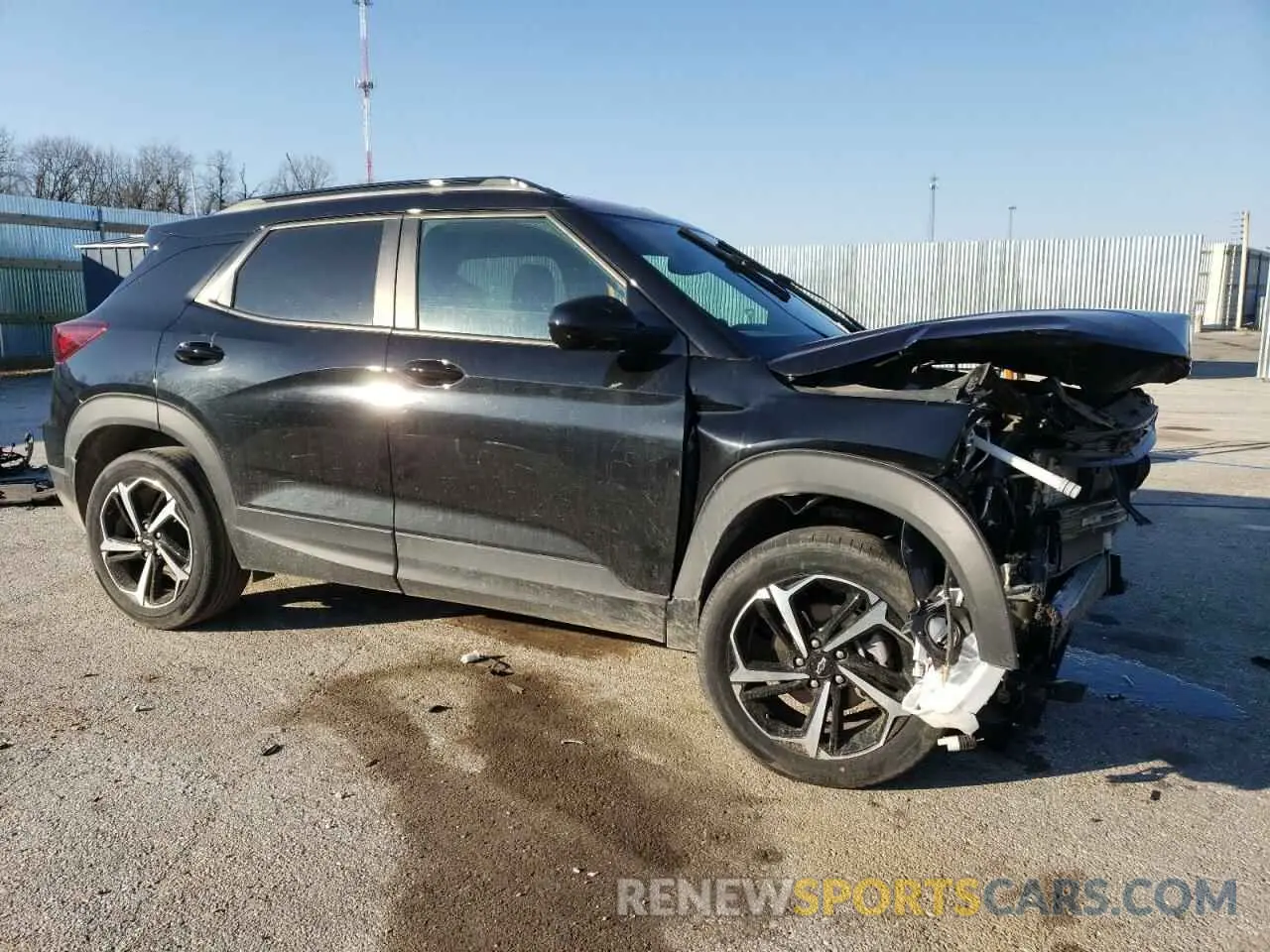 4 Photograph of a damaged car KL79MTSL7PB118711 CHEVROLET TRAILBLZR 2023
