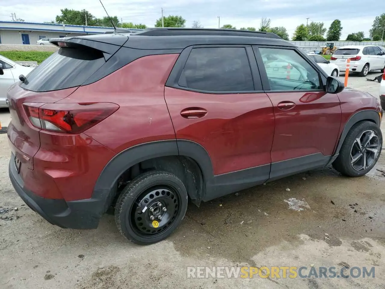 3 Photograph of a damaged car KL79MTSL8PB079997 CHEVROLET TRAILBLZR 2023