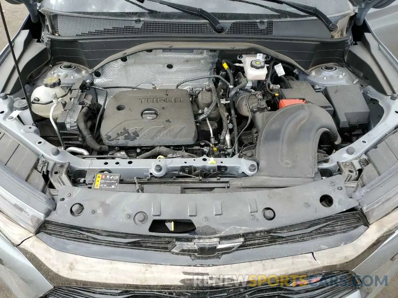11 Photograph of a damaged car KL79MTSL8PB195250 CHEVROLET TRAILBLZR 2023