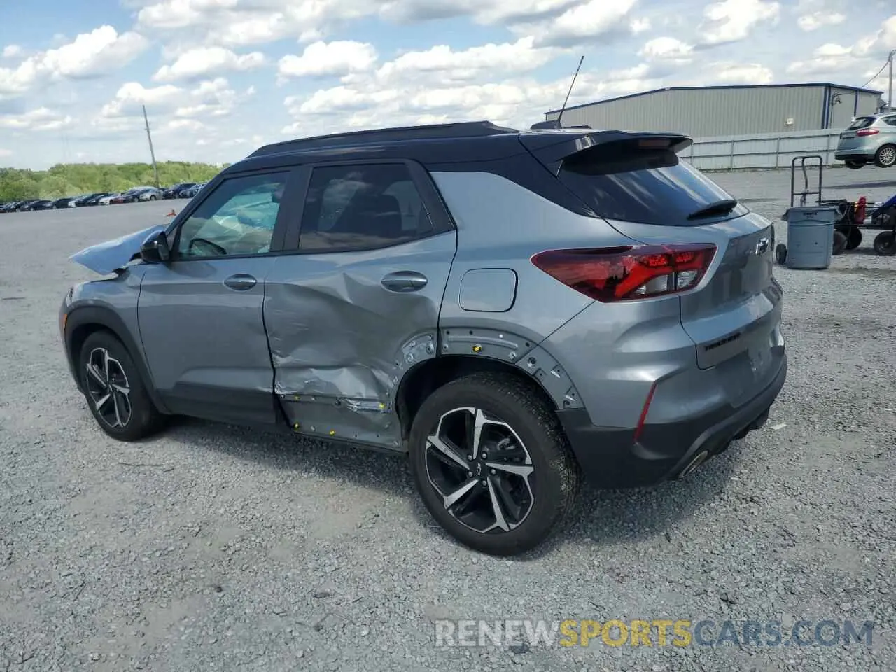 2 Photograph of a damaged car KL79MTSL9PB181020 CHEVROLET TRAILBLZR 2023