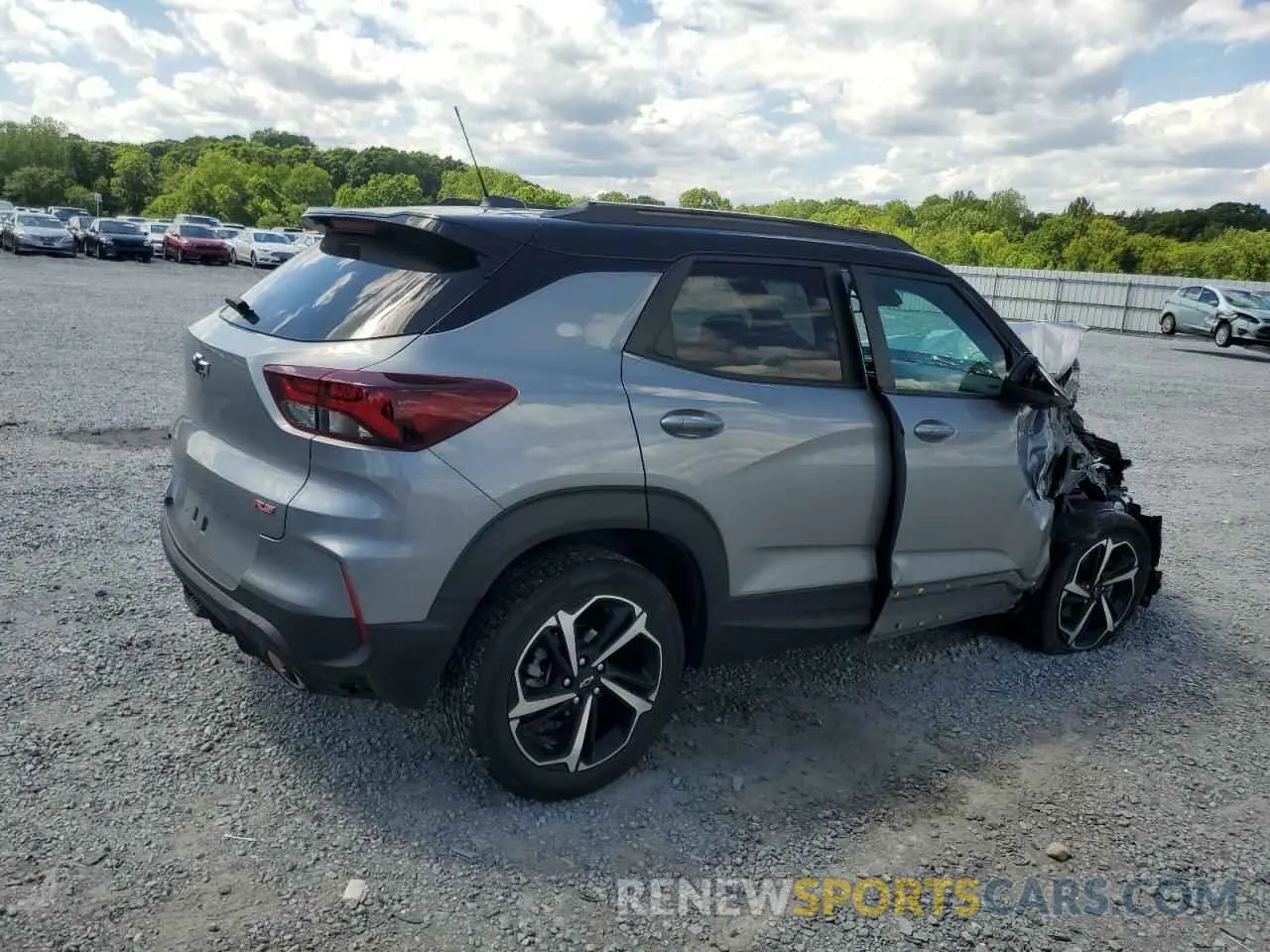 3 Photograph of a damaged car KL79MTSL9PB181020 CHEVROLET TRAILBLZR 2023