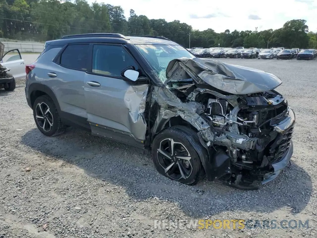 4 Photograph of a damaged car KL79MTSL9PB181020 CHEVROLET TRAILBLZR 2023