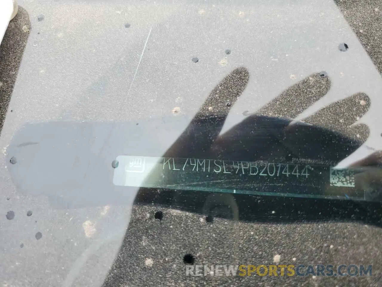 12 Photograph of a damaged car KL79MTSL9PB201444 CHEVROLET TRAILBLZR 2023