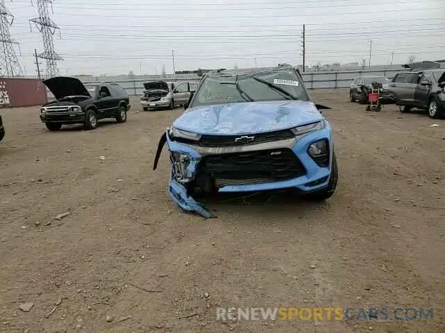 13 Photograph of a damaged car KL79MTSL9PB201444 CHEVROLET TRAILBLZR 2023
