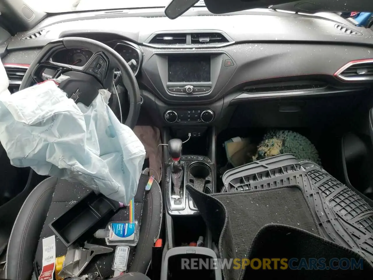 8 Photograph of a damaged car KL79MTSL9PB201444 CHEVROLET TRAILBLZR 2023