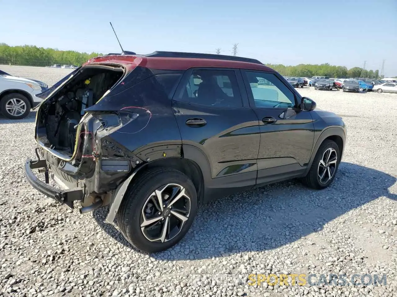 3 Photograph of a damaged car KL79MTSLXPB089253 CHEVROLET TRAILBLZR 2023