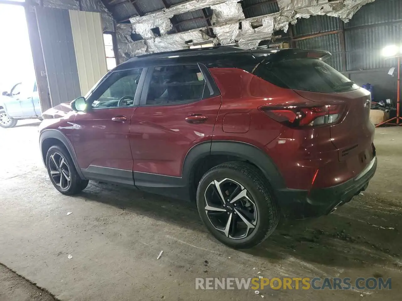 2 Photograph of a damaged car KL79MUSL1PB019162 CHEVROLET TRAILBLZR 2023