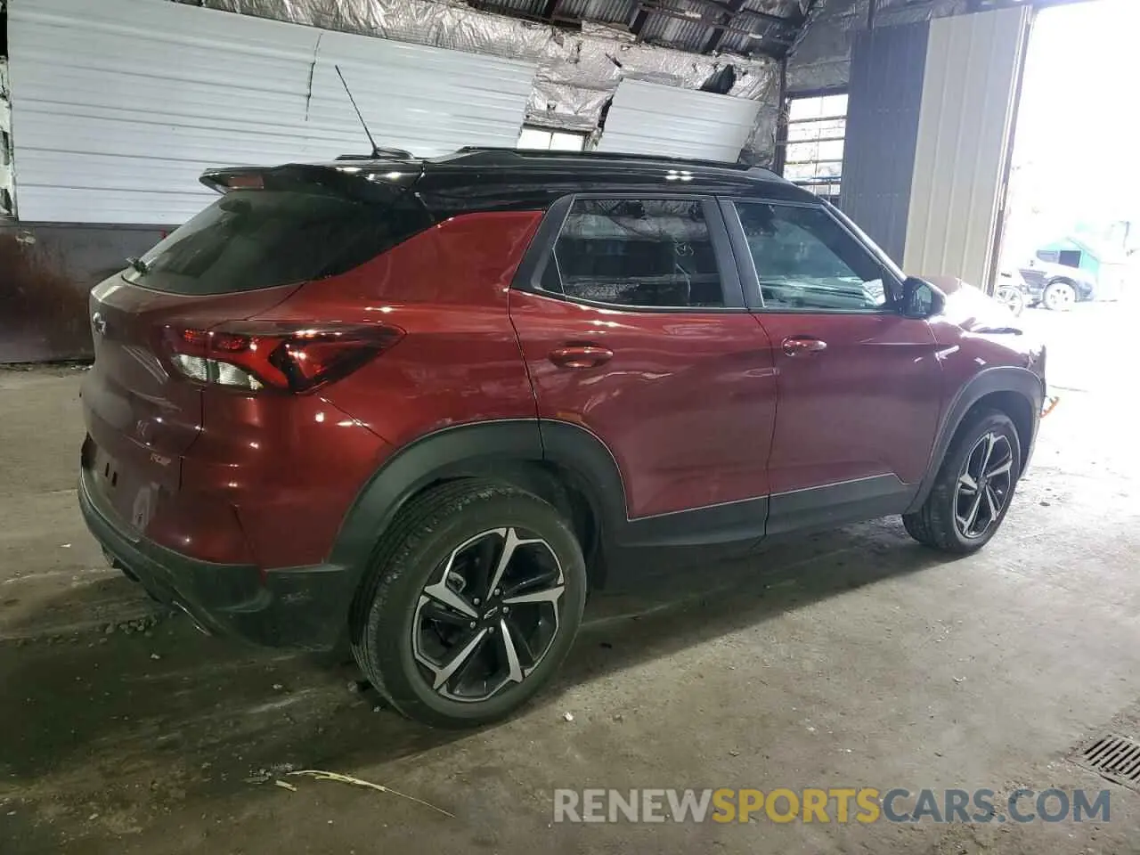 3 Photograph of a damaged car KL79MUSL1PB019162 CHEVROLET TRAILBLZR 2023