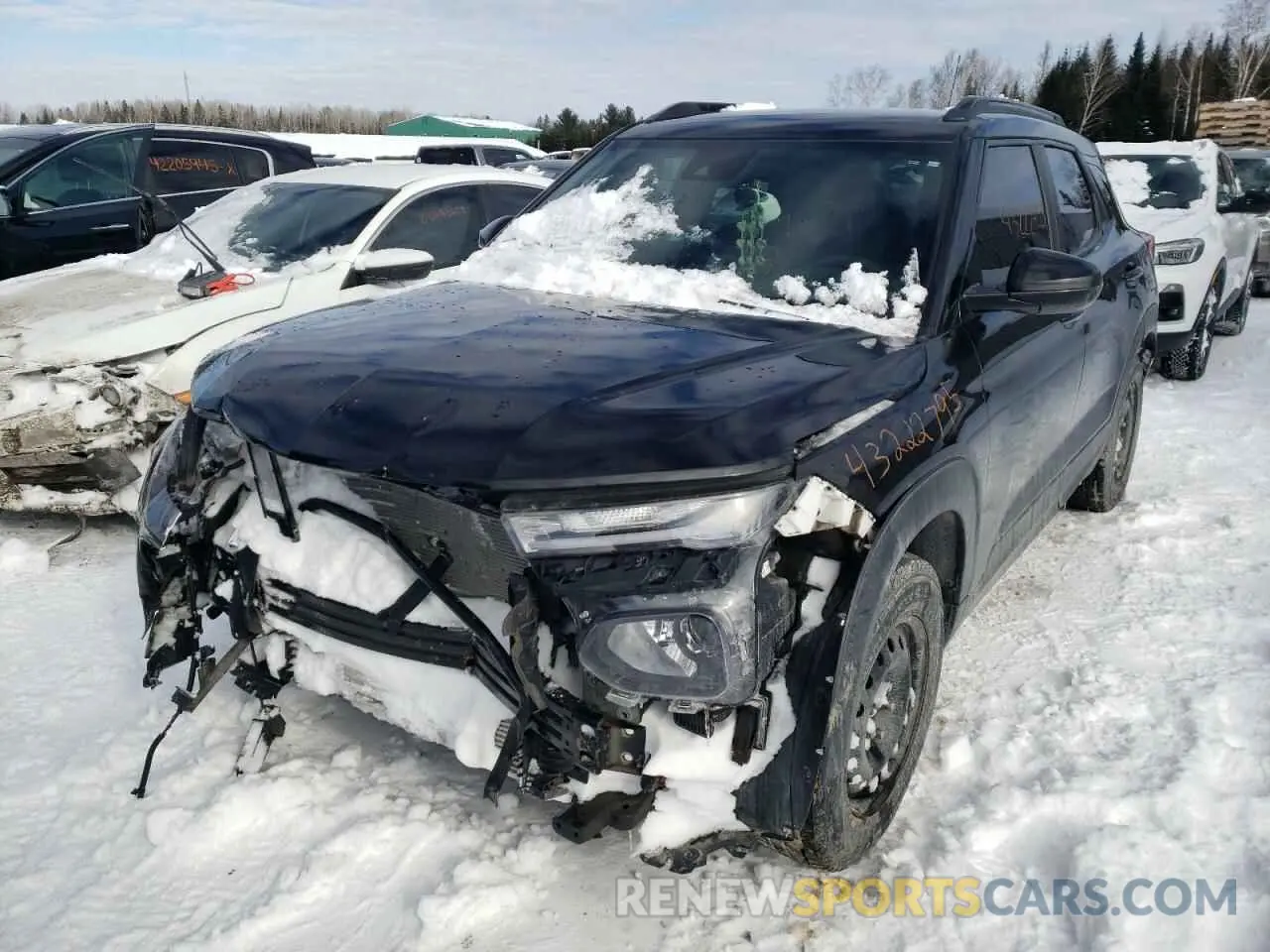 1 Photograph of a damaged car KL79MUSL1PB189165 CHEVROLET TRAILBLZR 2023