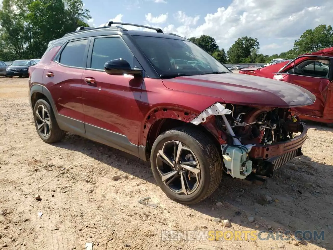 4 Photograph of a damaged car KL79MUSL2PB057435 CHEVROLET TRAILBLZR 2023