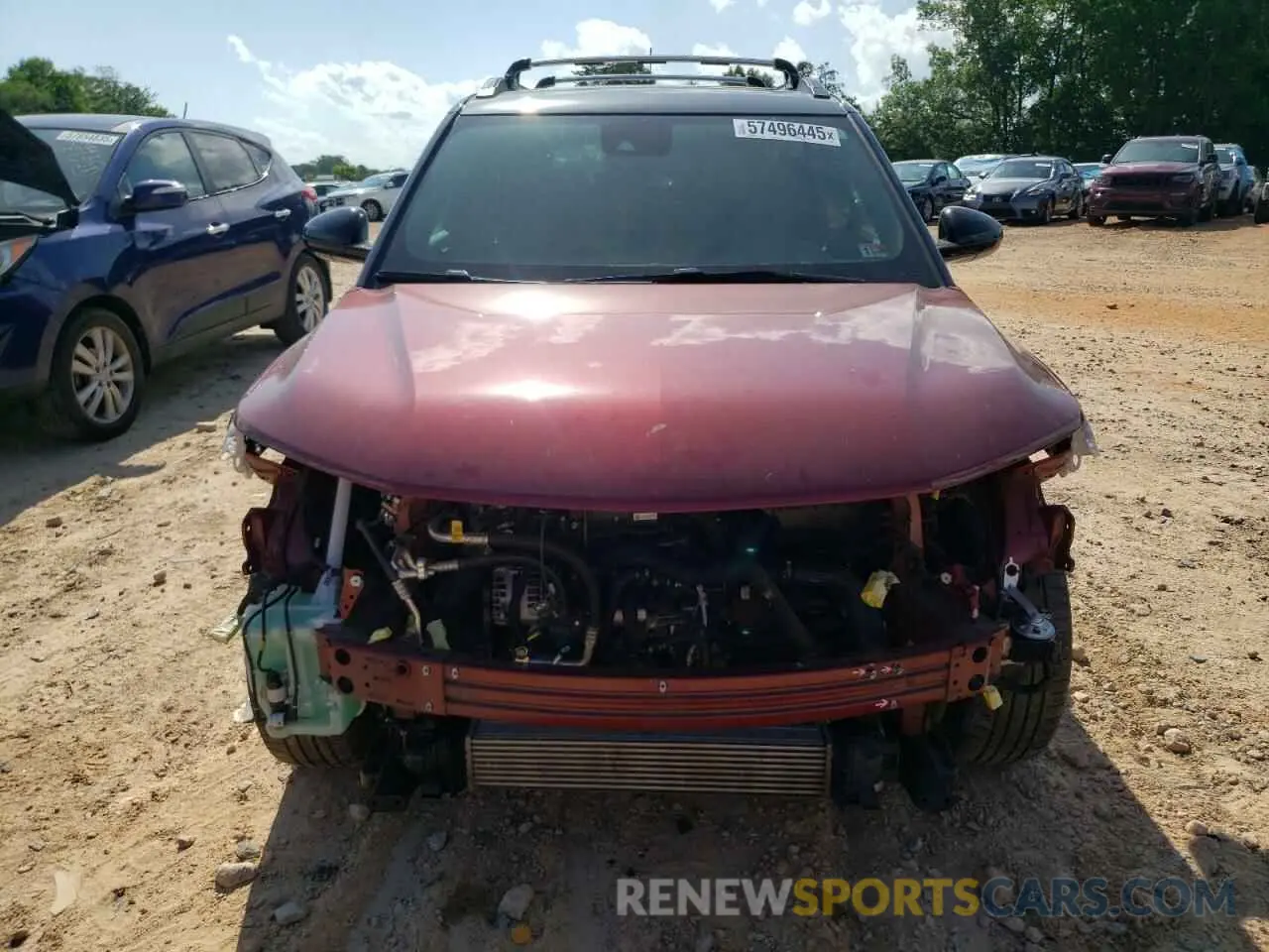 5 Photograph of a damaged car KL79MUSL2PB057435 CHEVROLET TRAILBLZR 2023