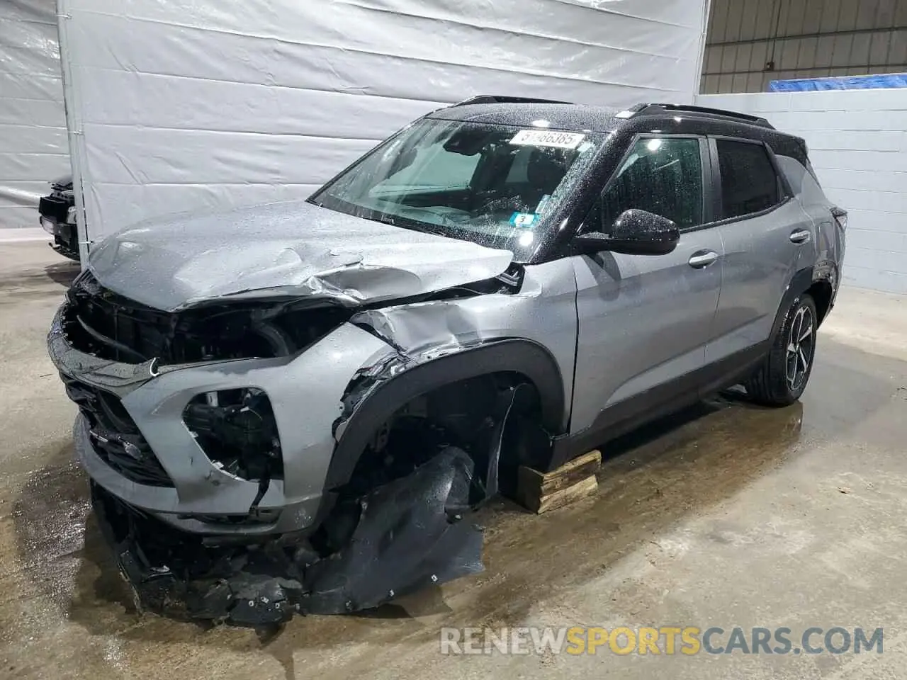 1 Photograph of a damaged car KL79MUSL2PB085509 CHEVROLET TRAILBLZR 2023