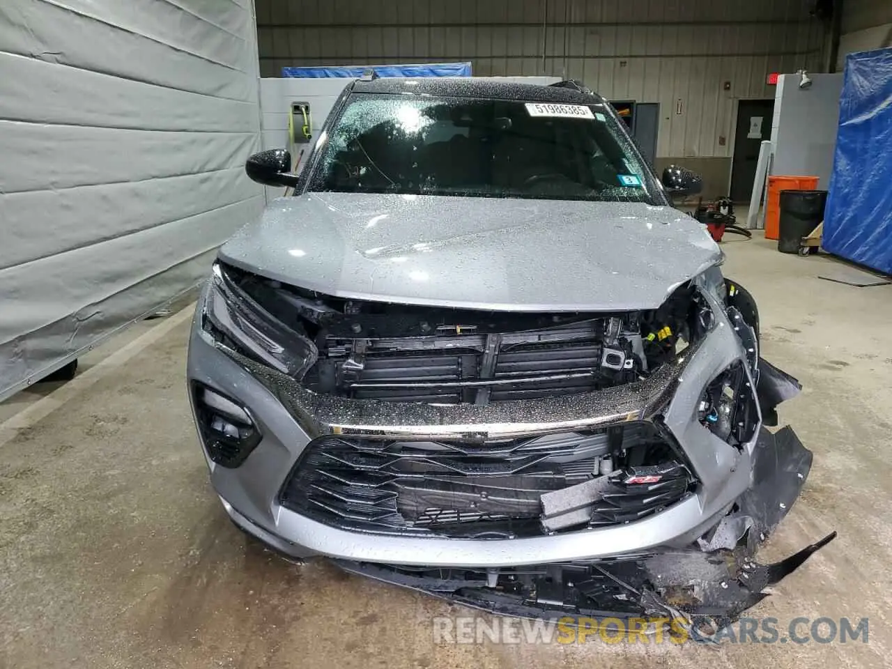 5 Photograph of a damaged car KL79MUSL2PB085509 CHEVROLET TRAILBLZR 2023