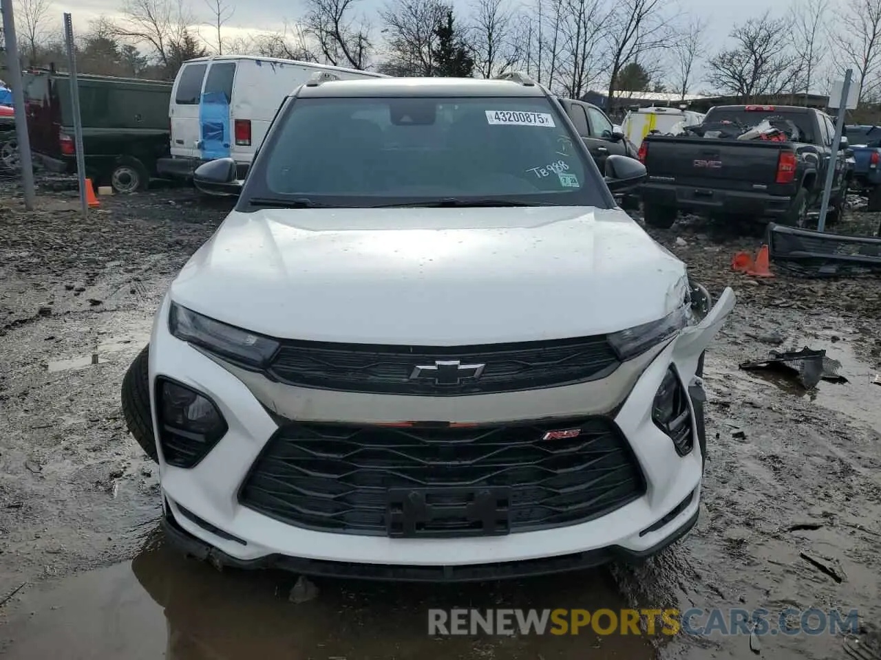 5 Photograph of a damaged car KL79MUSL2PB153663 CHEVROLET TRAILBLZR 2023