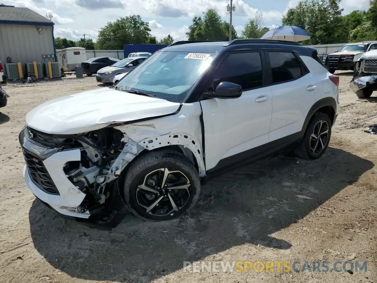 1 Photograph of a damaged car KL79MUSL2PB186968 CHEVROLET TRAILBLZR 2023