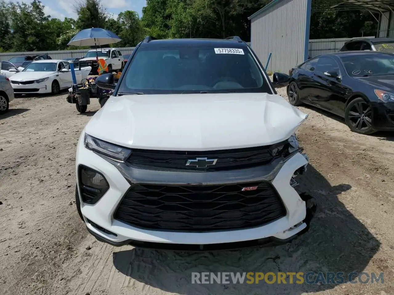 5 Photograph of a damaged car KL79MUSL2PB186968 CHEVROLET TRAILBLZR 2023