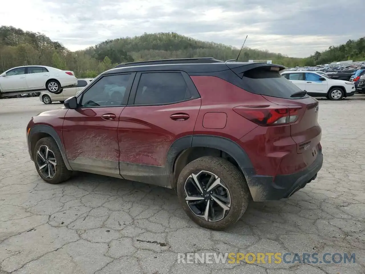 2 Photograph of a damaged car KL79MUSL4PB053936 CHEVROLET TRAILBLZR 2023