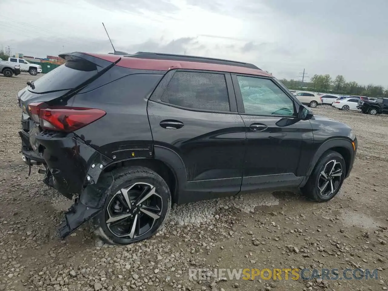 3 Photograph of a damaged car KL79MUSL7PB041506 CHEVROLET TRAILBLZR 2023