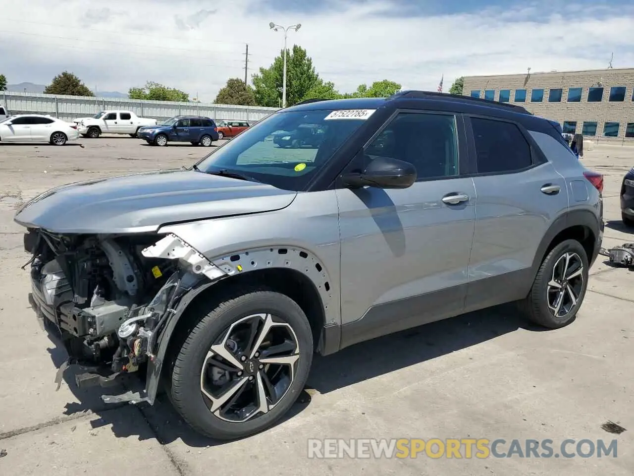 1 Photograph of a damaged car KL79MUSL8PB169303 CHEVROLET TRAILBLZR 2023