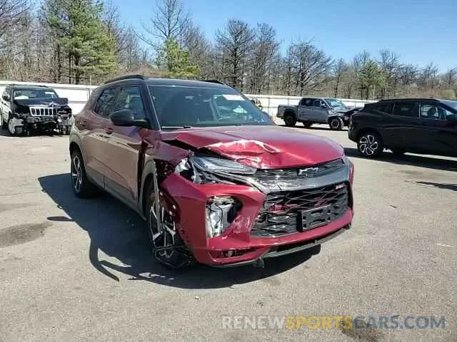 14 Photograph of a damaged car KL79MUSL9PB094546 CHEVROLET TRAILBLZR 2023