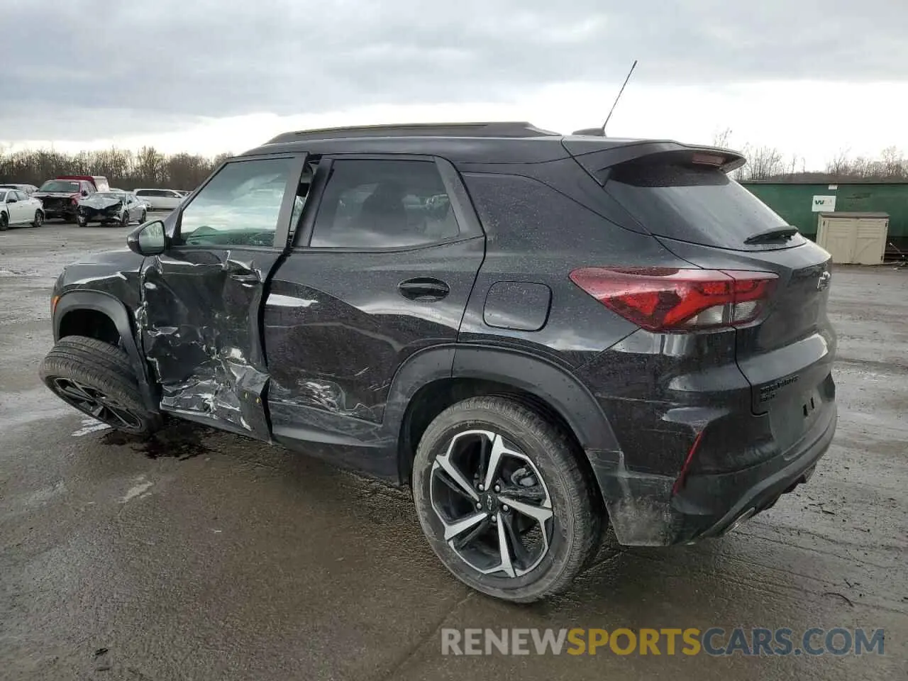 2 Photograph of a damaged car KL79MUSLXPB113525 CHEVROLET TRAILBLZR 2023
