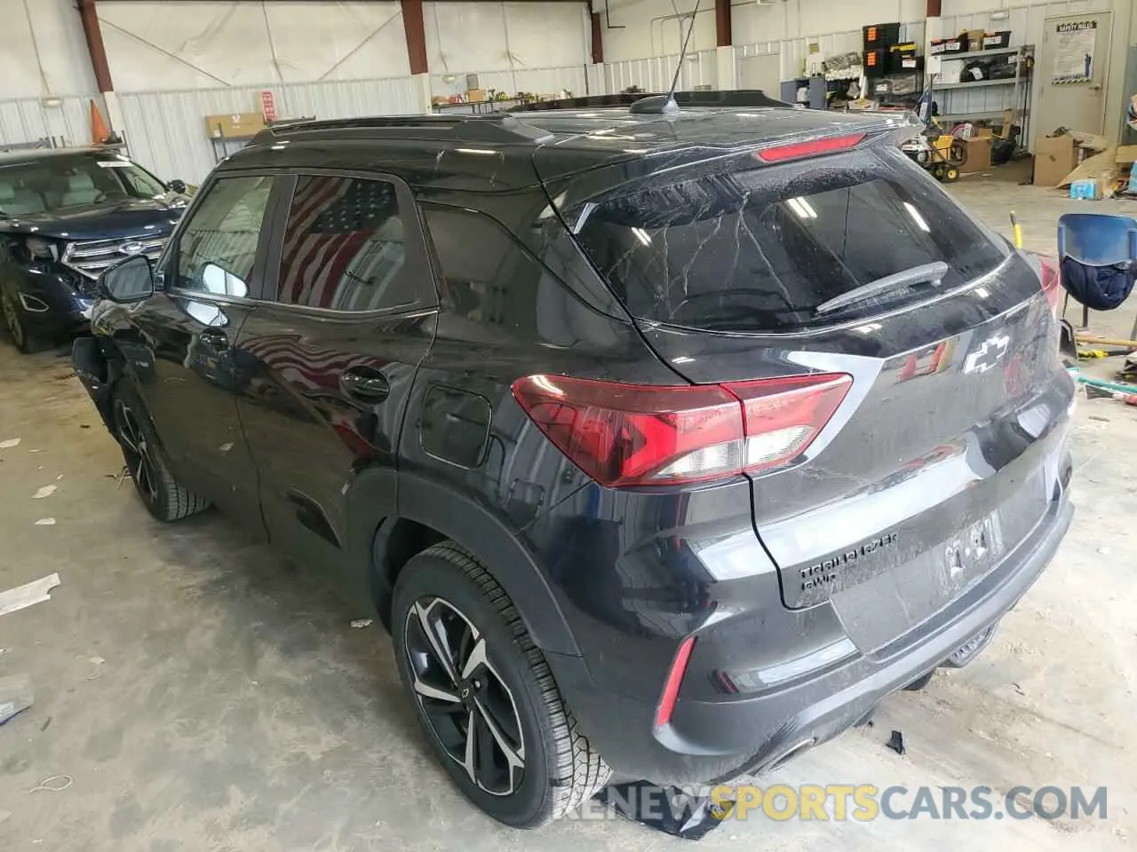 2 Photograph of a damaged car KL79MUSLXPB171795 CHEVROLET TRAILBLZR 2023