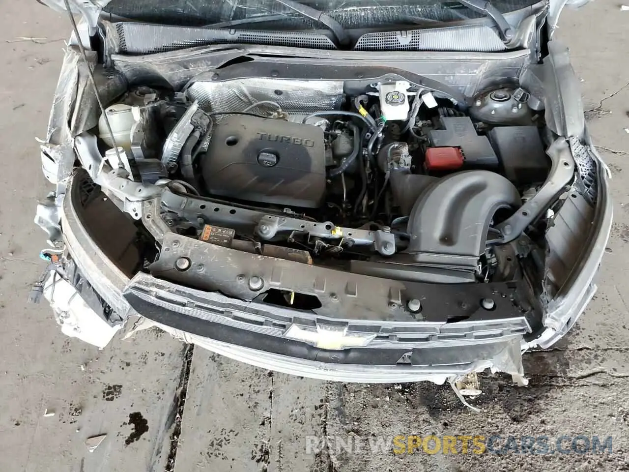 11 Photograph of a damaged car KL79MVSL6PB040210 CHEVROLET TRAILBLZR 2023
