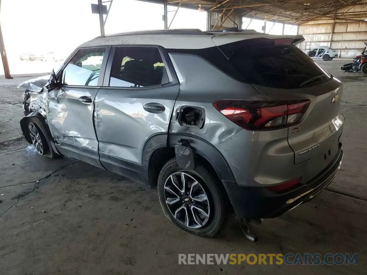 2 Photograph of a damaged car KL79MVSL6PB040210 CHEVROLET TRAILBLZR 2023