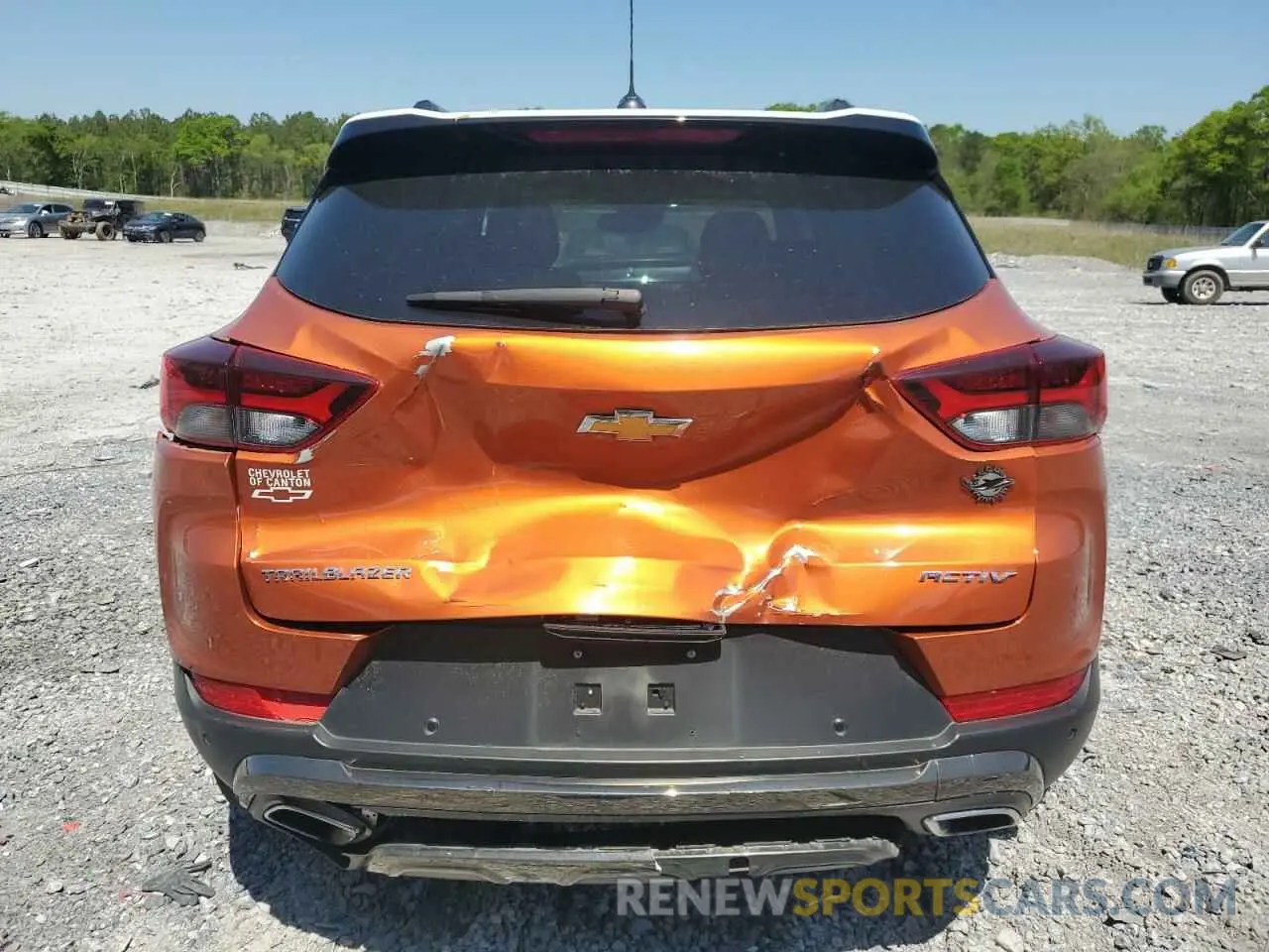 6 Photograph of a damaged car KL79MVSL7PB040197 CHEVROLET TRAILBLZR 2023