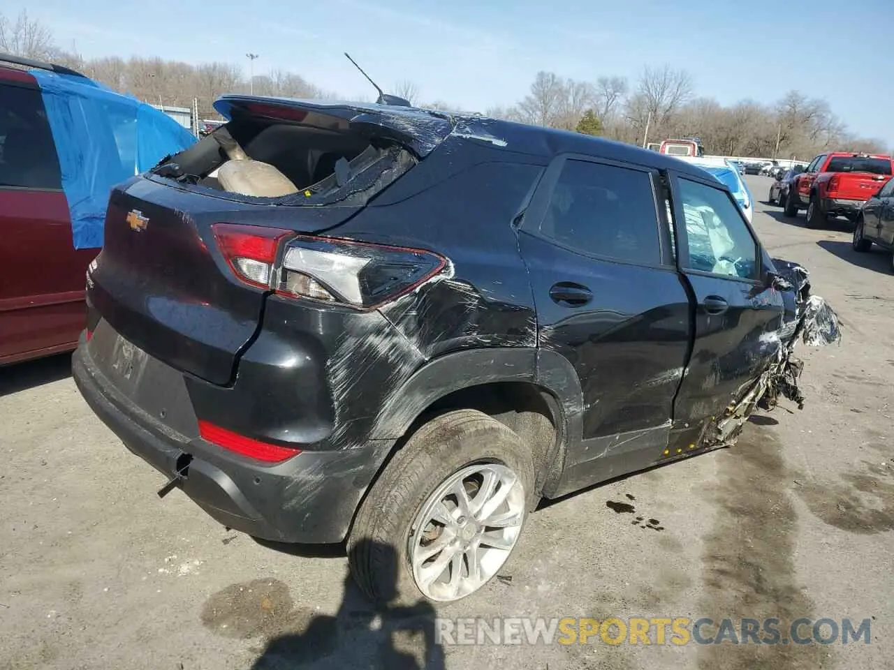 3 Photograph of a damaged car KL79MMS20RB065656 CHEVROLET TRAILBLZR 2024