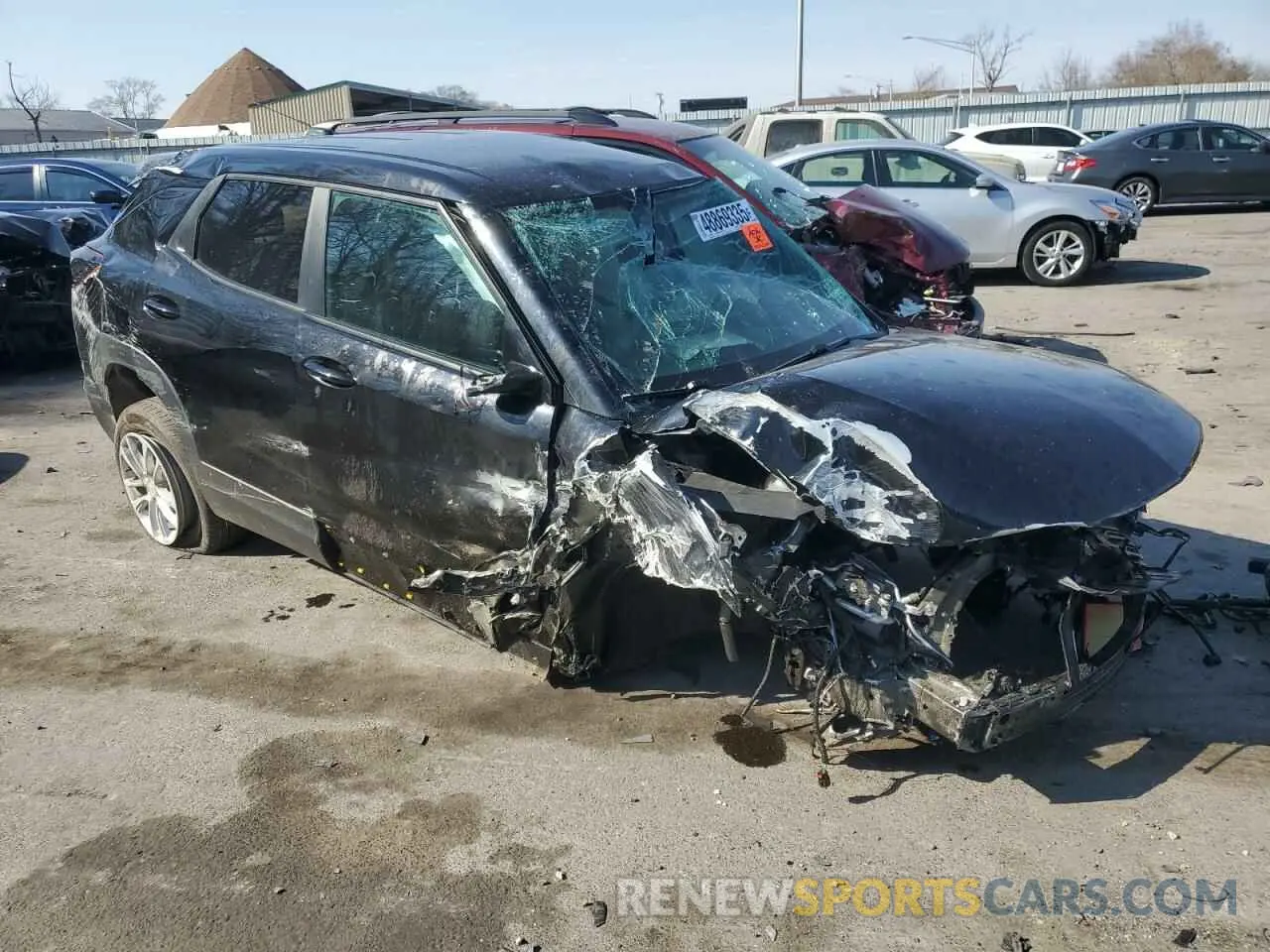 4 Photograph of a damaged car KL79MMS20RB065656 CHEVROLET TRAILBLZR 2024