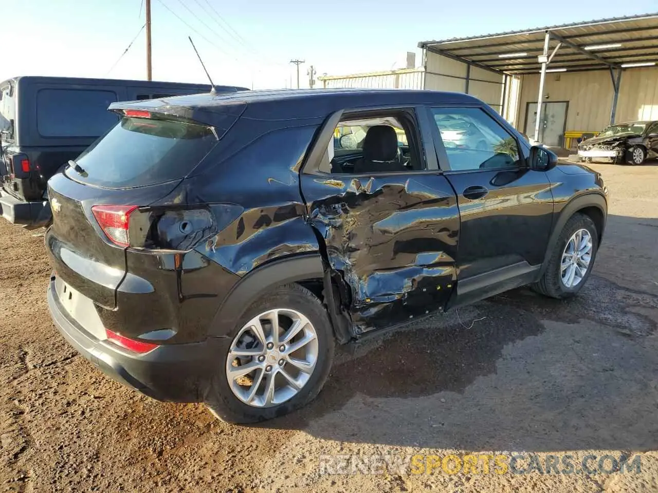 3 Photograph of a damaged car KL79MMS22RB176421 CHEVROLET TRAILBLZR 2024