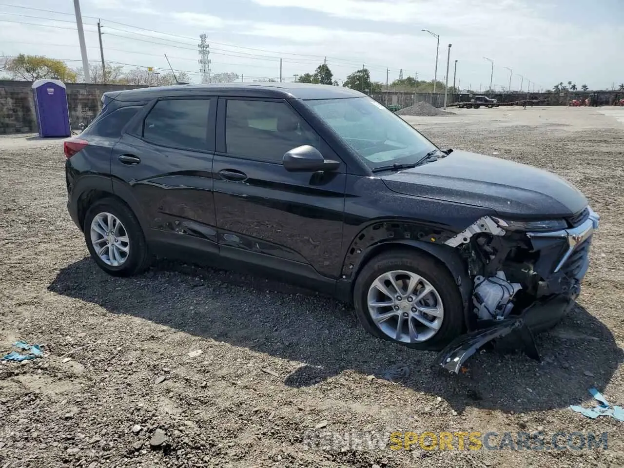 4 Photograph of a damaged car KL79MMS29RB034339 CHEVROLET TRAILBLZR 2024