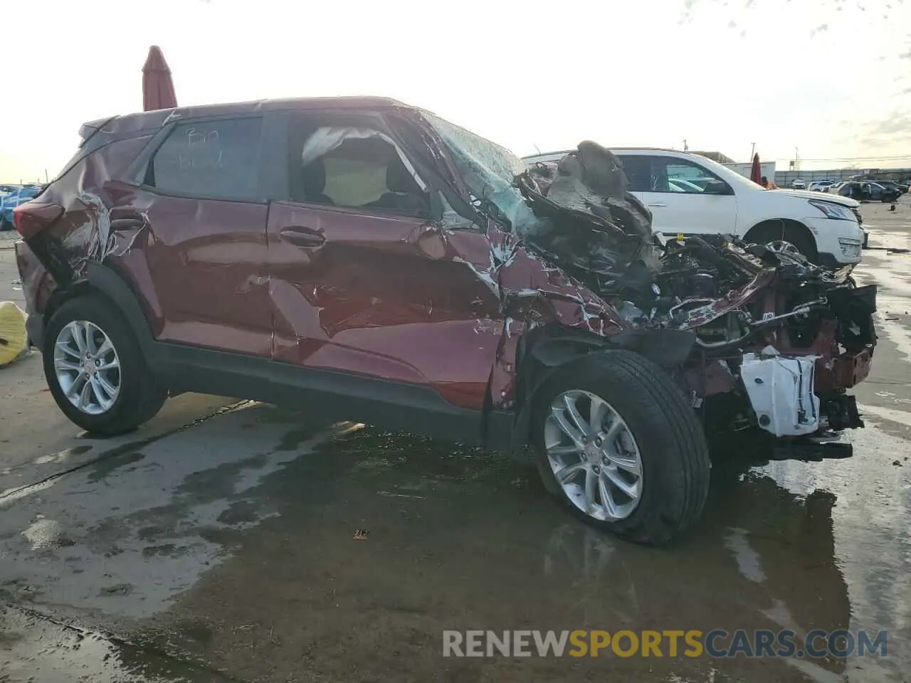 4 Photograph of a damaged car KL79MMSLXRB144244 CHEVROLET TRAILBLZR 2024