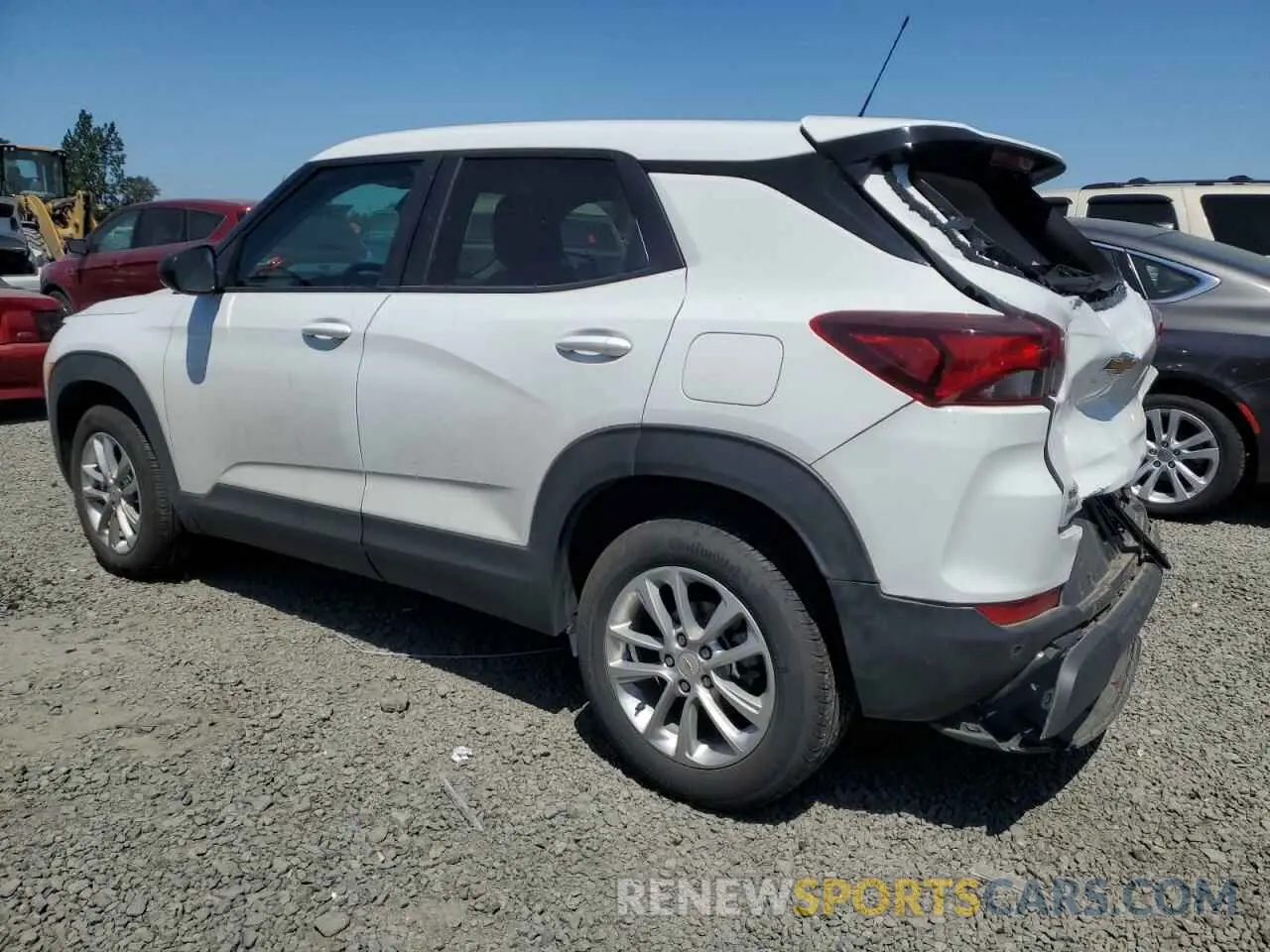 2 Photograph of a damaged car KL79MNSL5RB046485 CHEVROLET TRAILBLZR 2024