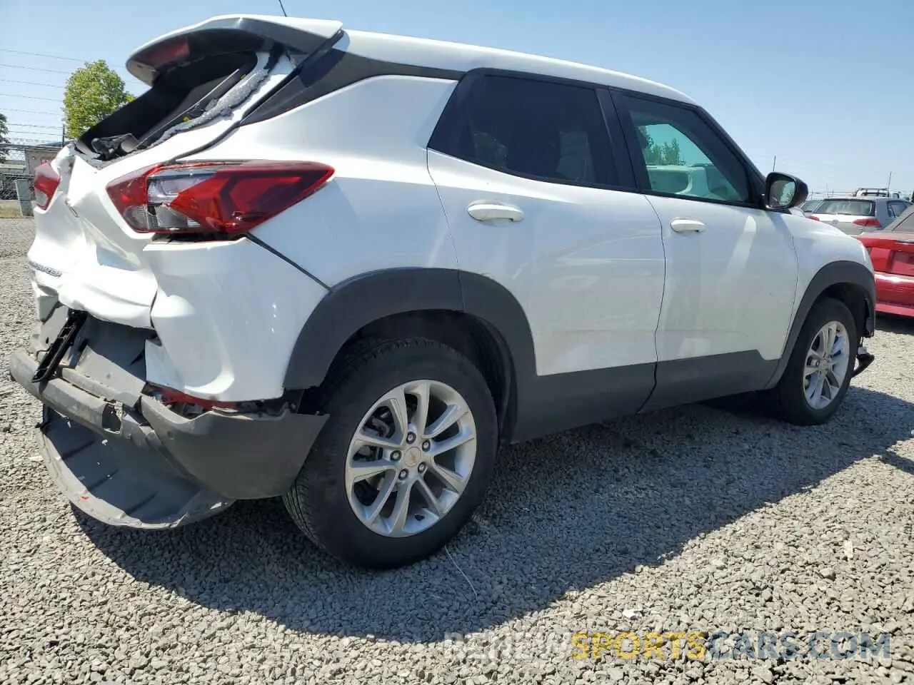3 Photograph of a damaged car KL79MNSL5RB046485 CHEVROLET TRAILBLZR 2024
