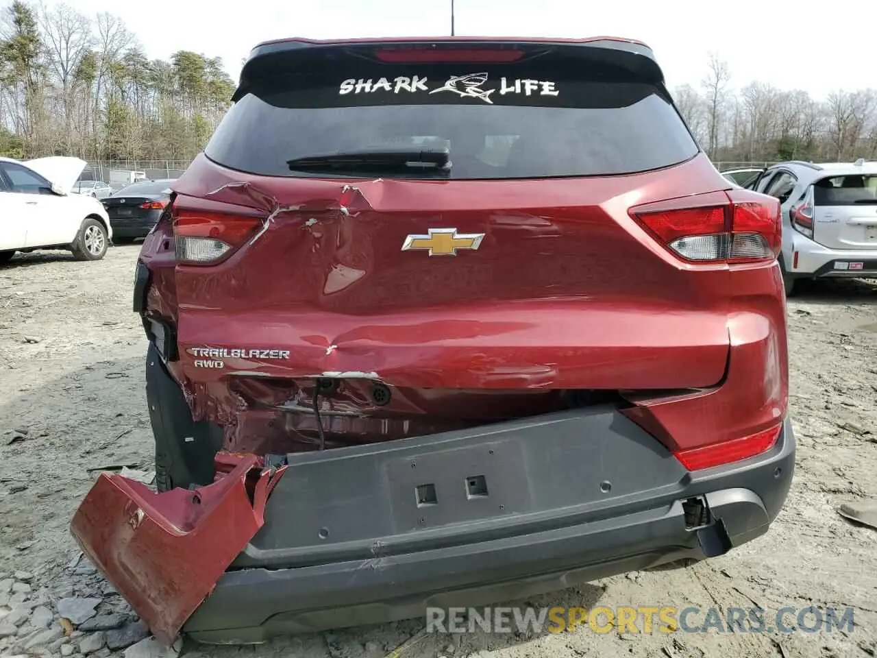 6 Photograph of a damaged car KL79MNSL6RB164495 CHEVROLET TRAILBLZR 2024