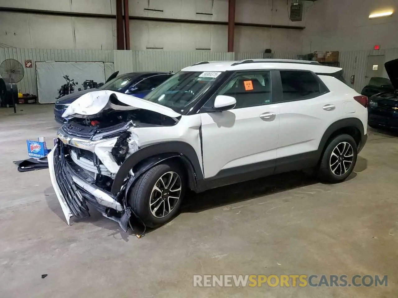 1 Photograph of a damaged car KL79MPS23RB145390 CHEVROLET TRAILBLZR 2024