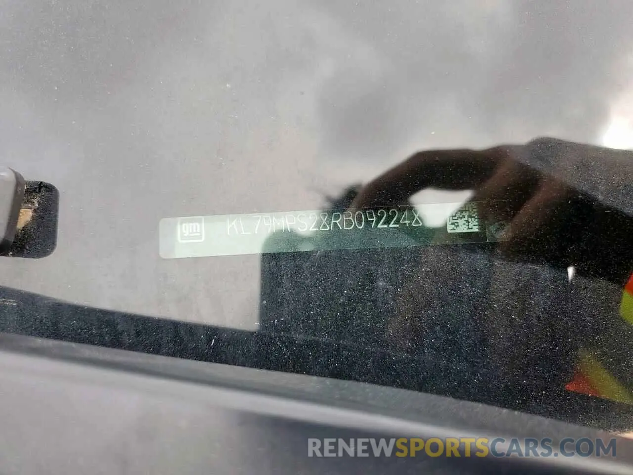 14 Photograph of a damaged car KL79MPS28RB092248 CHEVROLET TRAILBLZR 2024