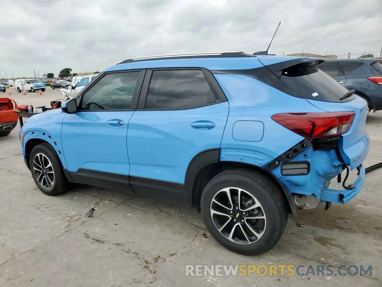 2 Photograph of a damaged car KL79MPS28RB092248 CHEVROLET TRAILBLZR 2024