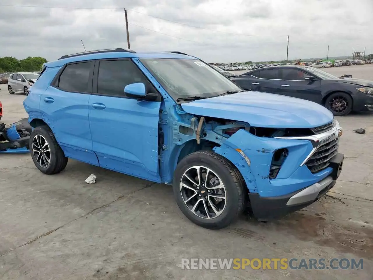 4 Photograph of a damaged car KL79MPS28RB092248 CHEVROLET TRAILBLZR 2024