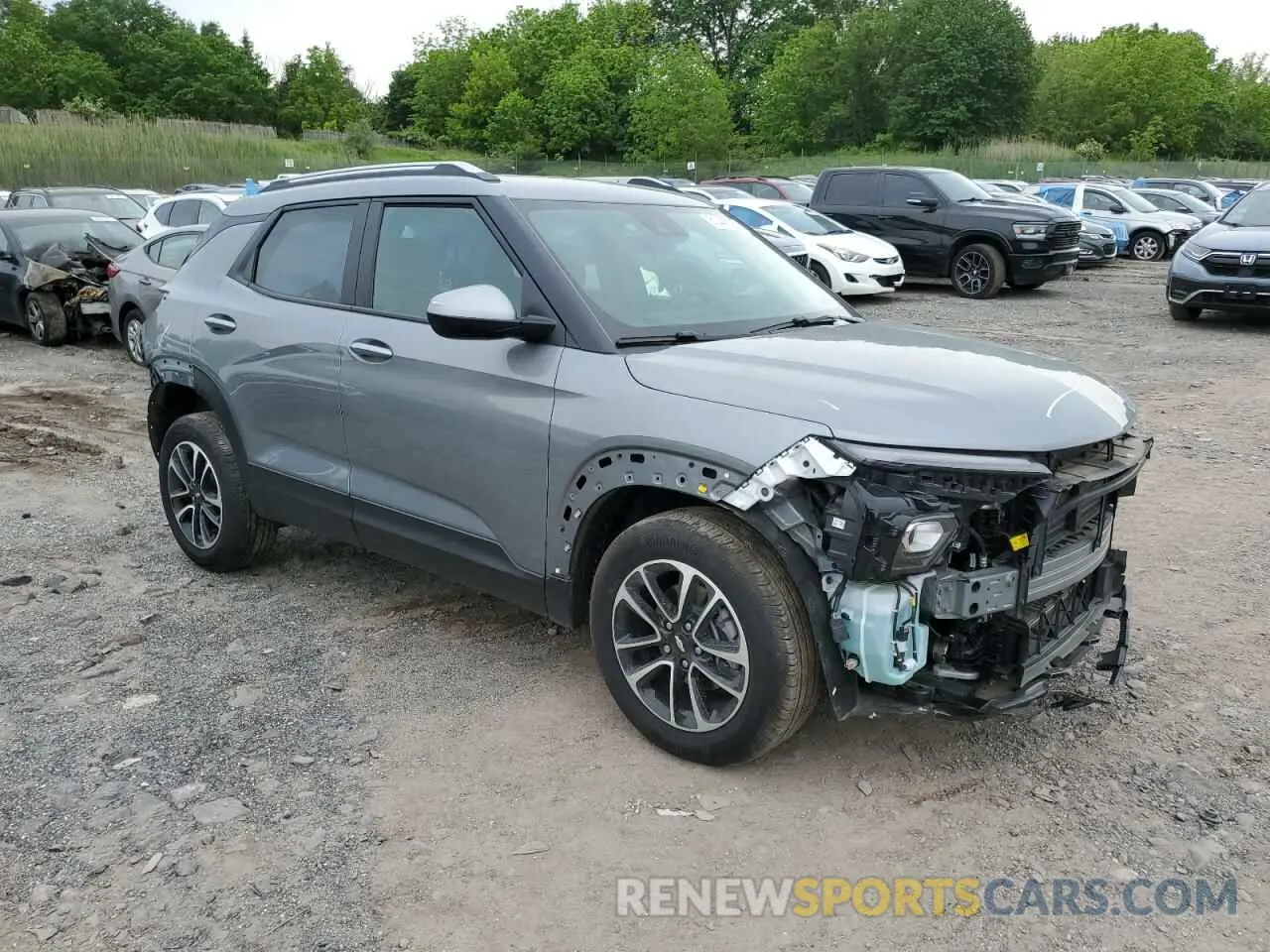 4 Photograph of a damaged car KL79MPS29RB153302 CHEVROLET TRAILBLZR 2024