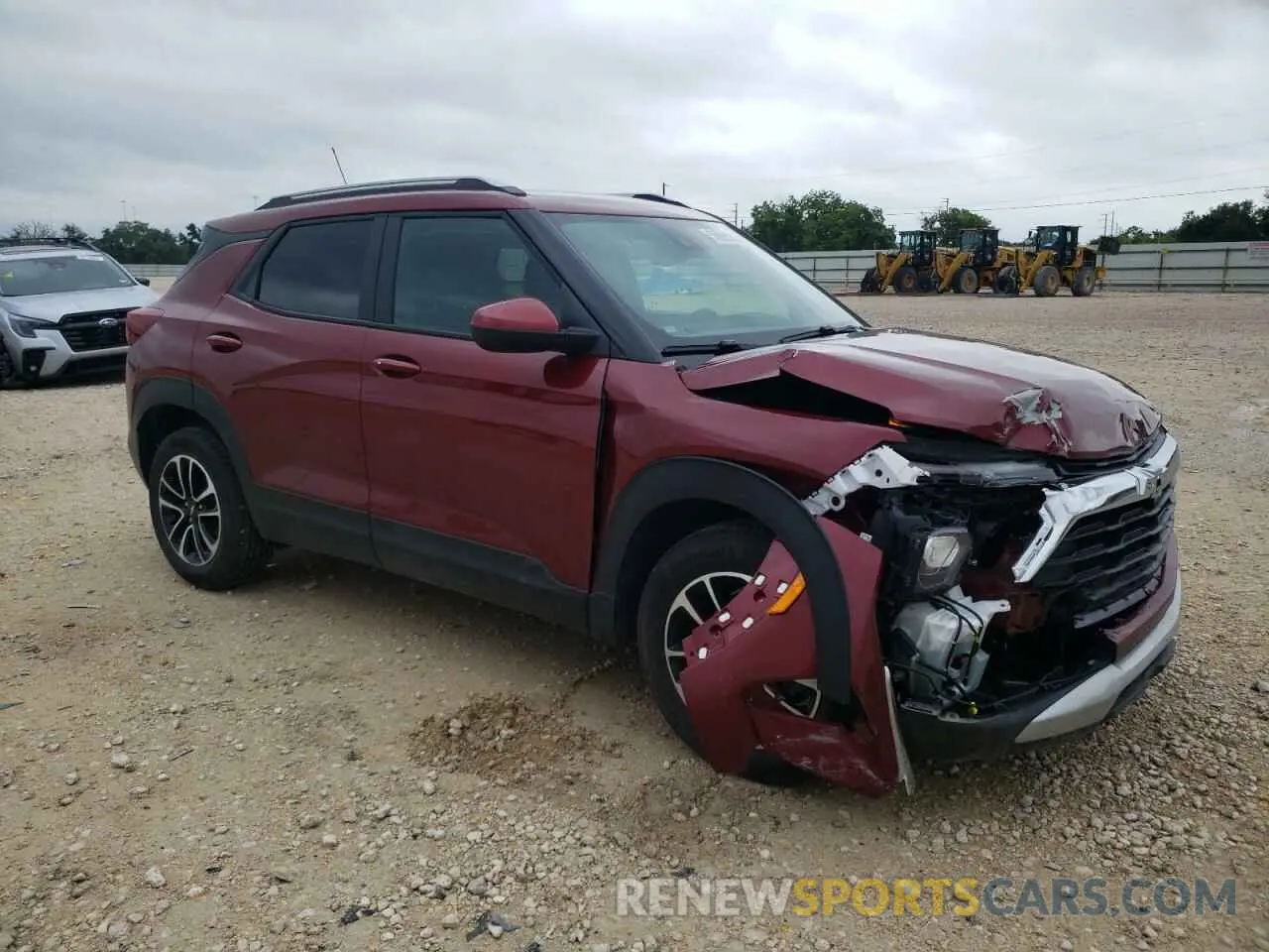 4 Photograph of a damaged car KL79MPSL0RB163287 CHEVROLET TRAILBLZR 2024