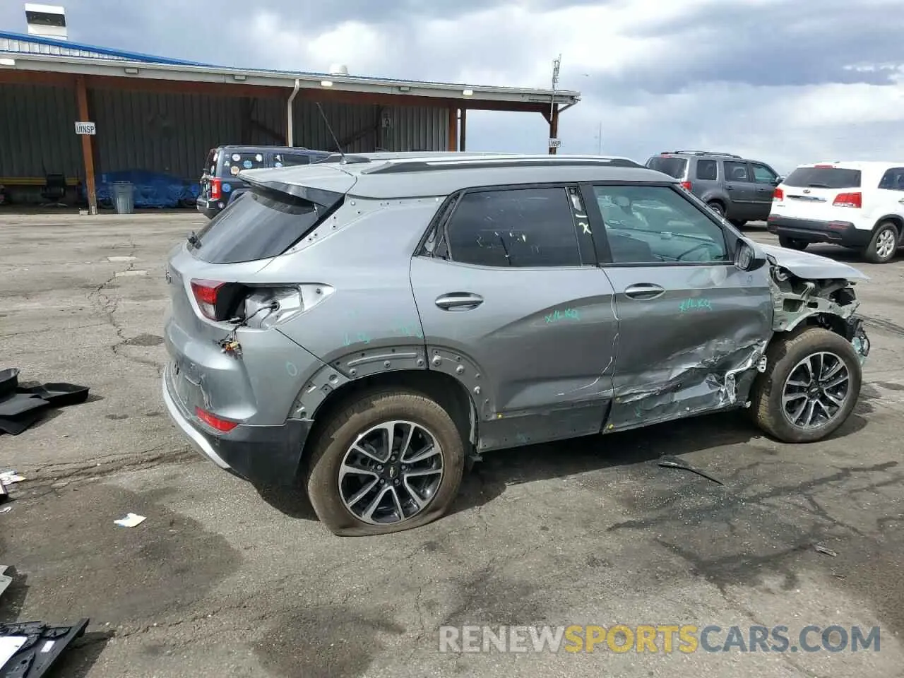 3 Photograph of a damaged car KL79MPSL1RB141492 CHEVROLET TRAILBLZR 2024