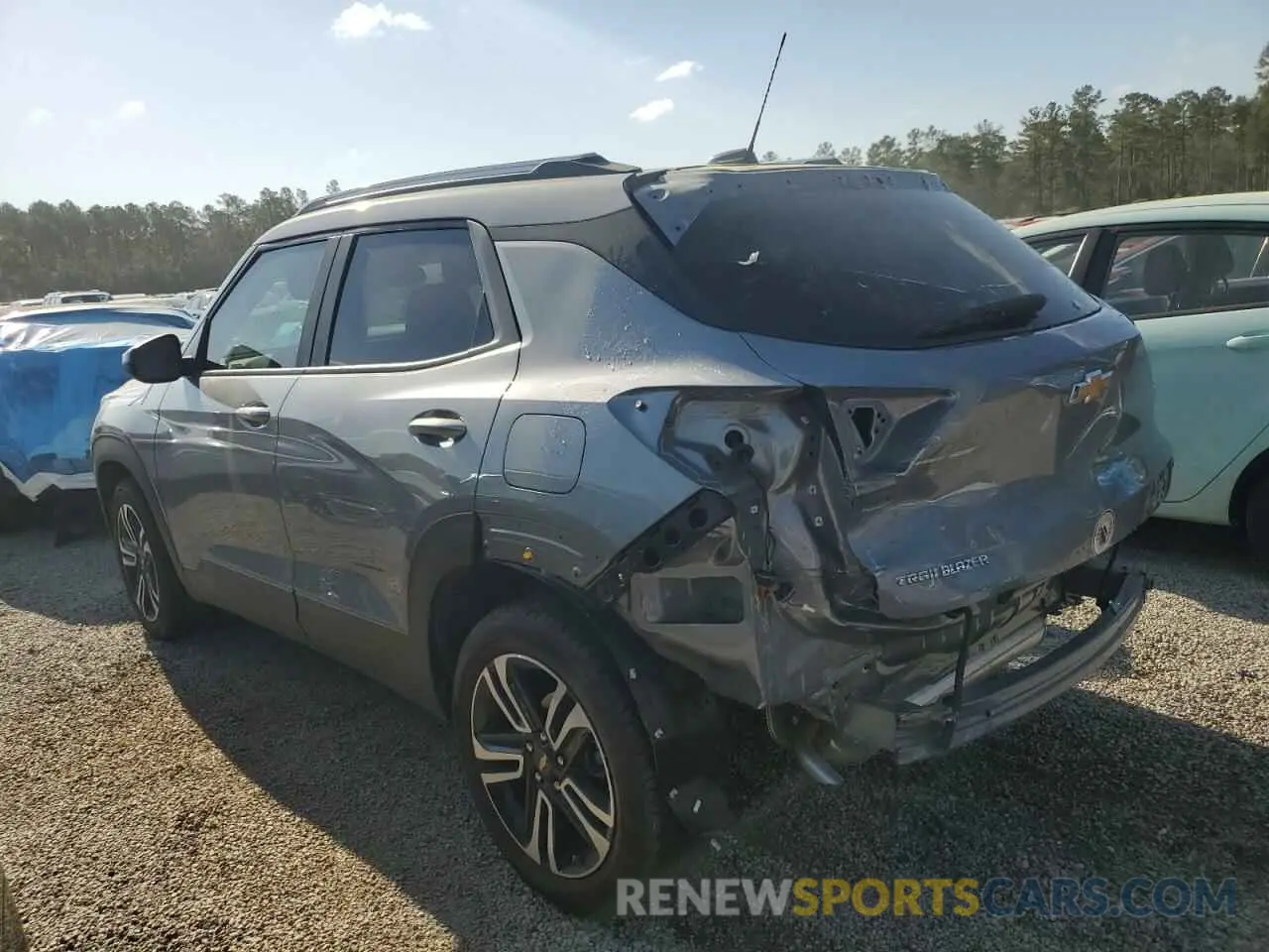 2 Photograph of a damaged car KL79MPSL2RB160276 CHEVROLET TRAILBLZR 2024